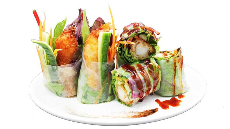 ricepaper4.jpg 71. Kylling Ricepaper Roll - Billede 1